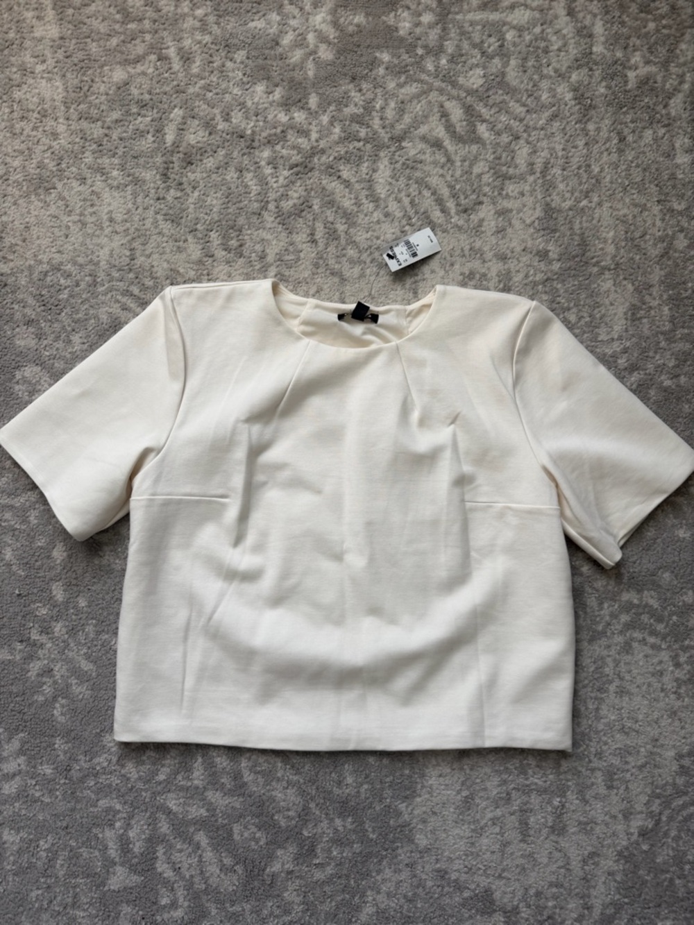 NWT Express Skimming Ponte Boxy Tee- size medium